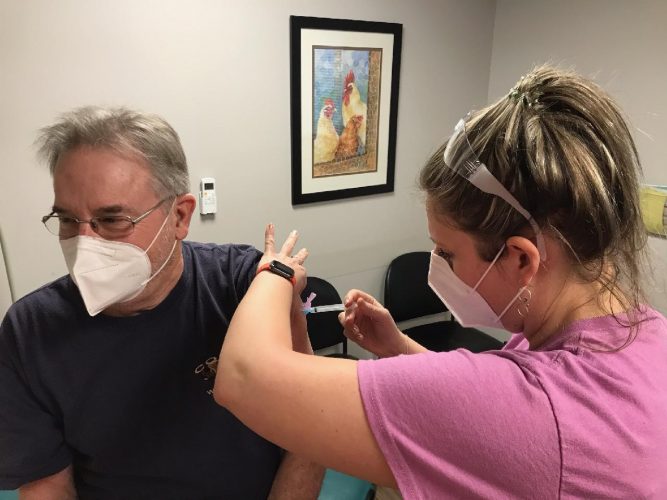 Giving thanks at — and to — Hughesville Family Practice Center